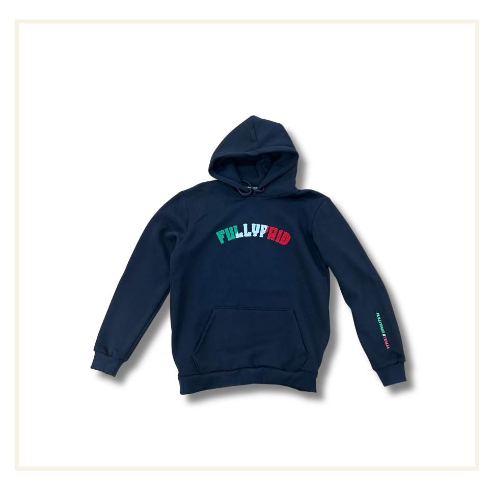 FullyPaid Black x Italia Hoodie / Jogger (SET)