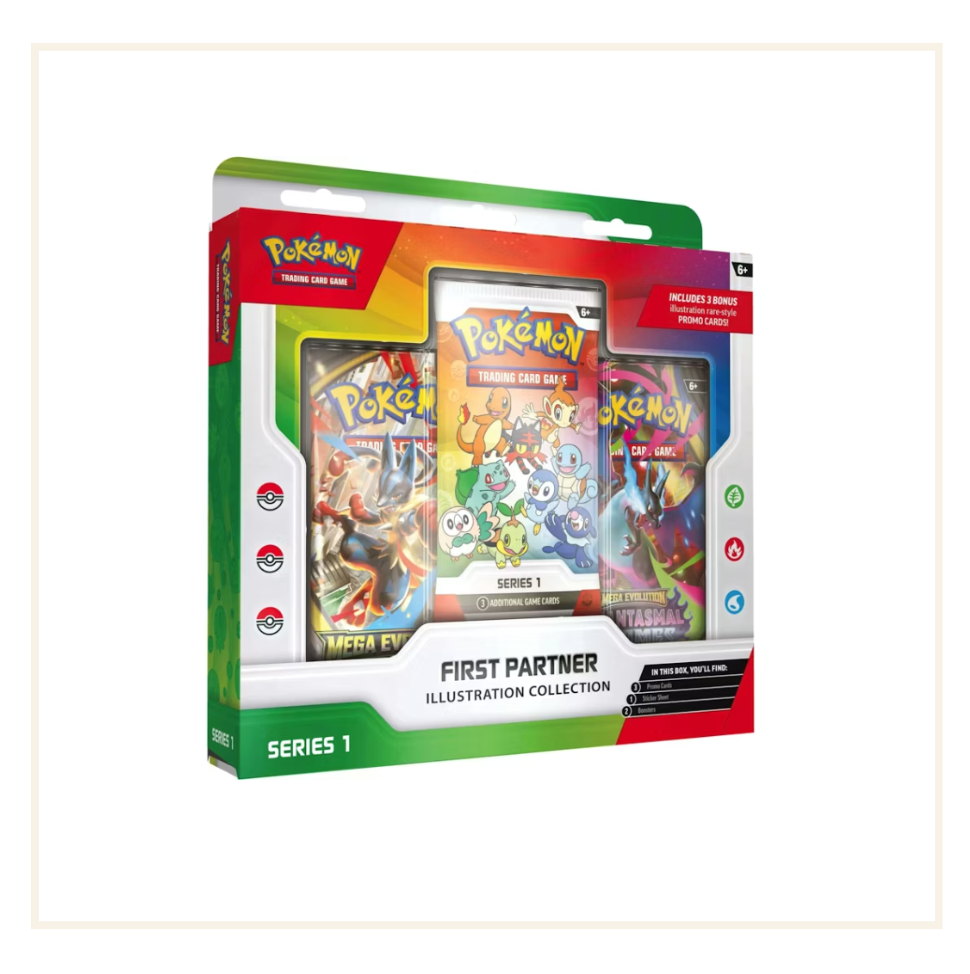 Pokèmon First Partner Illustration Collection Series 1