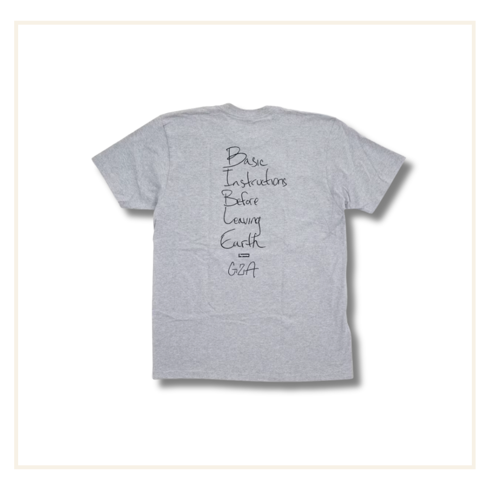 Supreme Liquid Swords T-Shirt Heather Grey