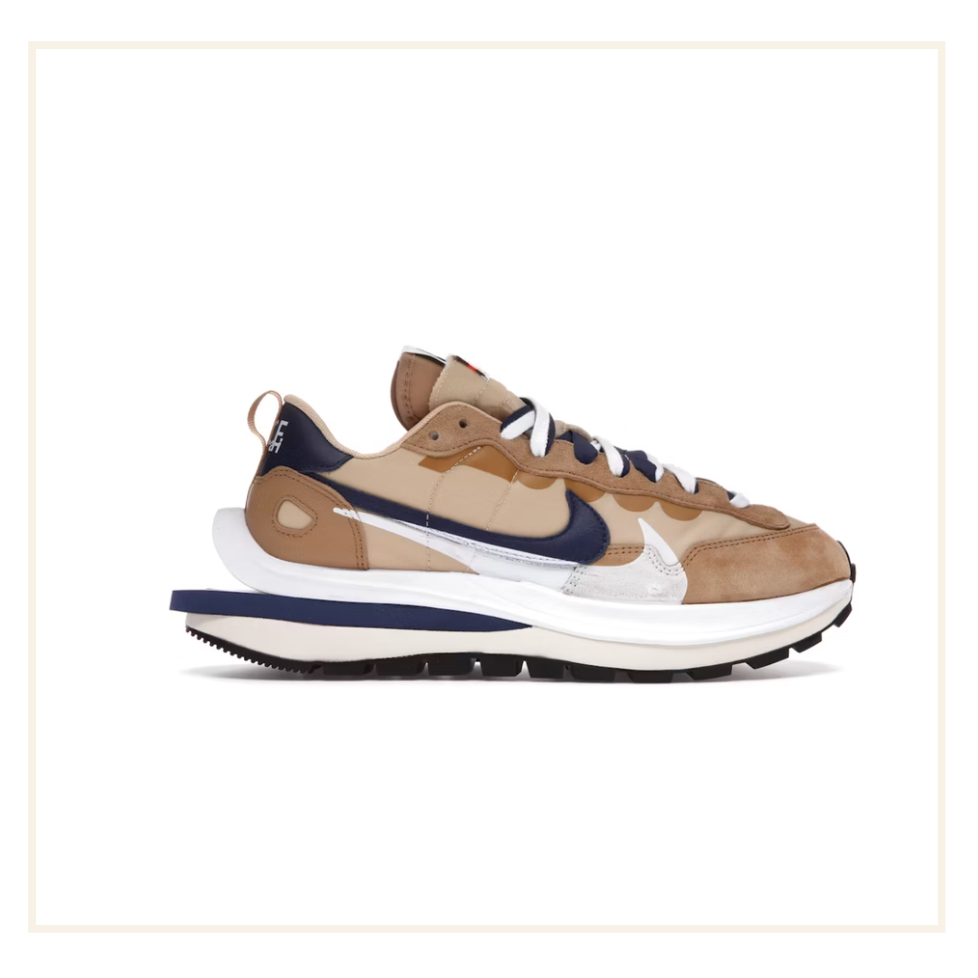 sacai x Nike VaporWaffle Sesame Blue Void
