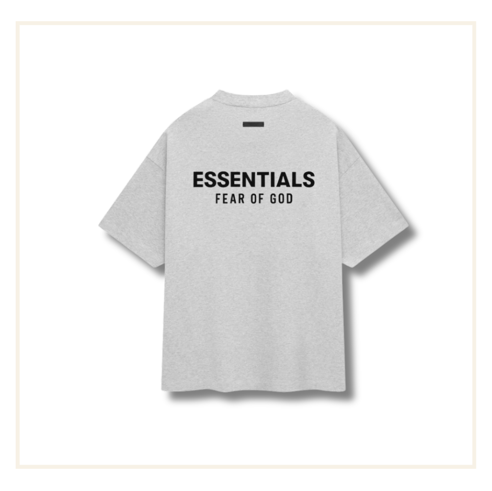 Fear of God Essentials T-Shirt Heather Grey (FW24)