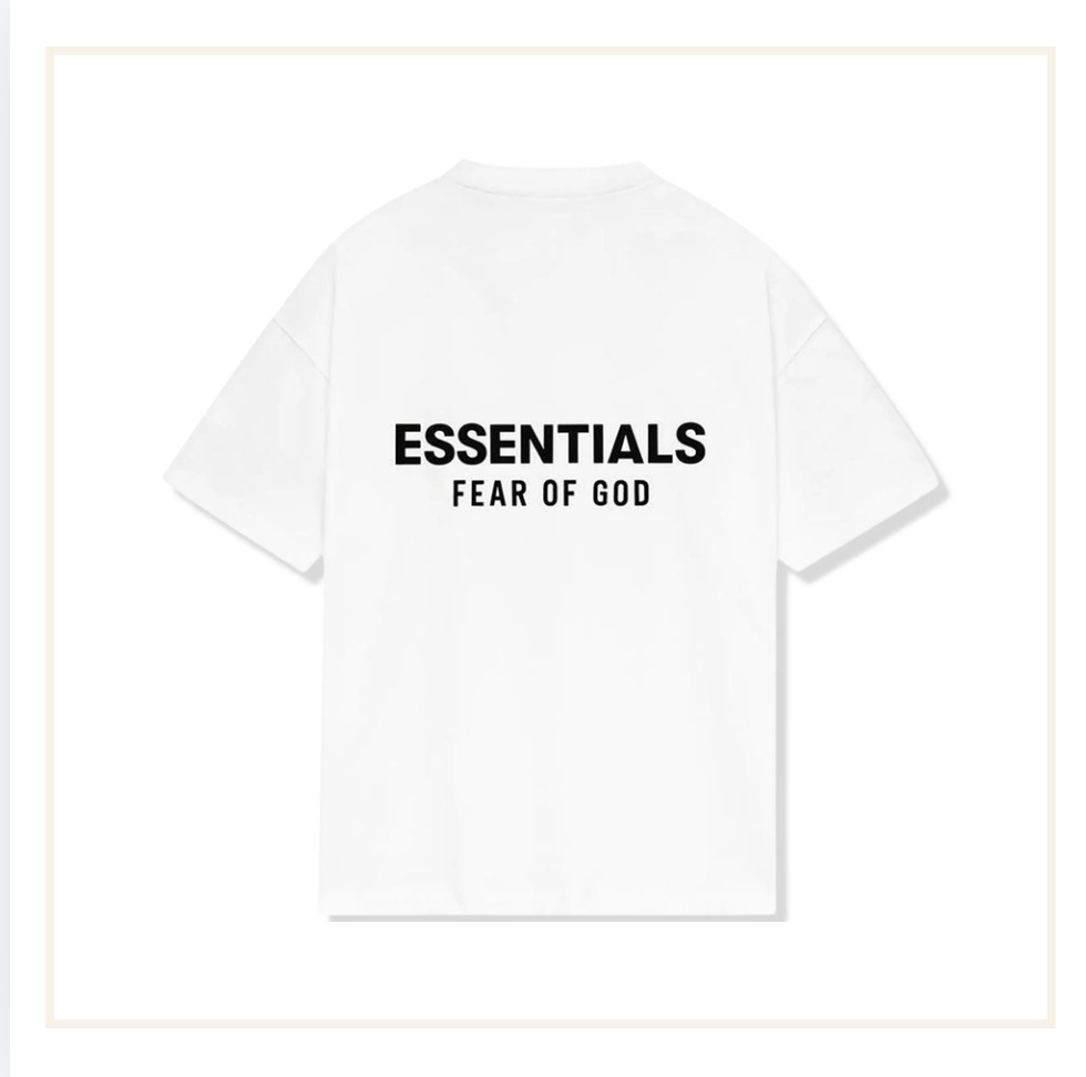 Fear of God Essentials T-Shirt White (SS25)