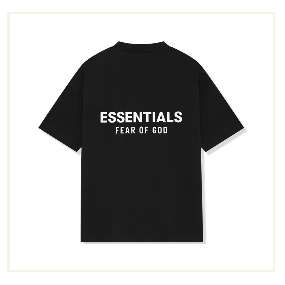 Fear of God Essentials T-Shirt Black (SS25)