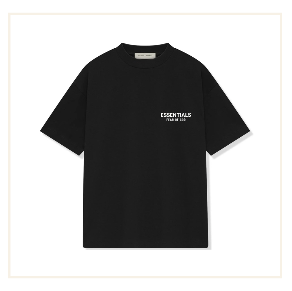 Fear of God Essentials T-Shirt Black (SS25)