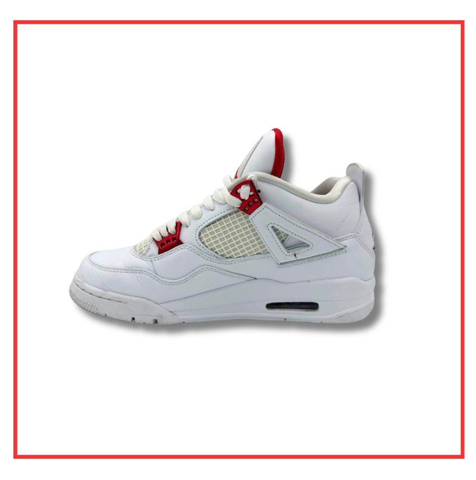 Air Jordan 4 Retro Metallic Red (Preloved) UK 7.5