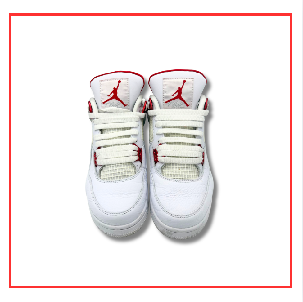 Air Jordan 4 Retro Metallic Red (Preloved) UK 7.5