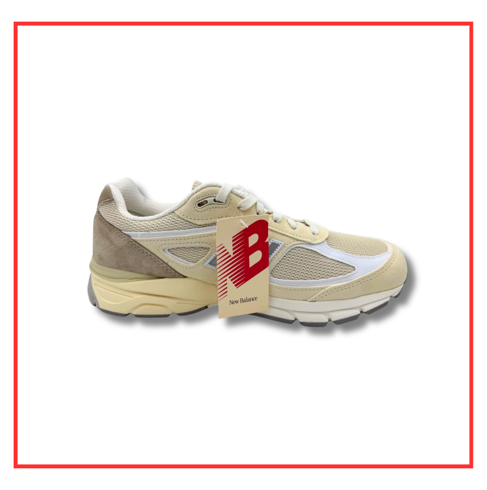New Balance 990v4 MiUSA Limestone (Preloved) UK 10