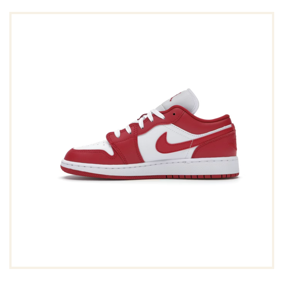 Air Jordan 1 Low Gym Red White (GS)