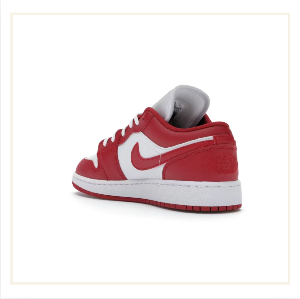 Air Jordan 1 Low Gym Red White (GS)