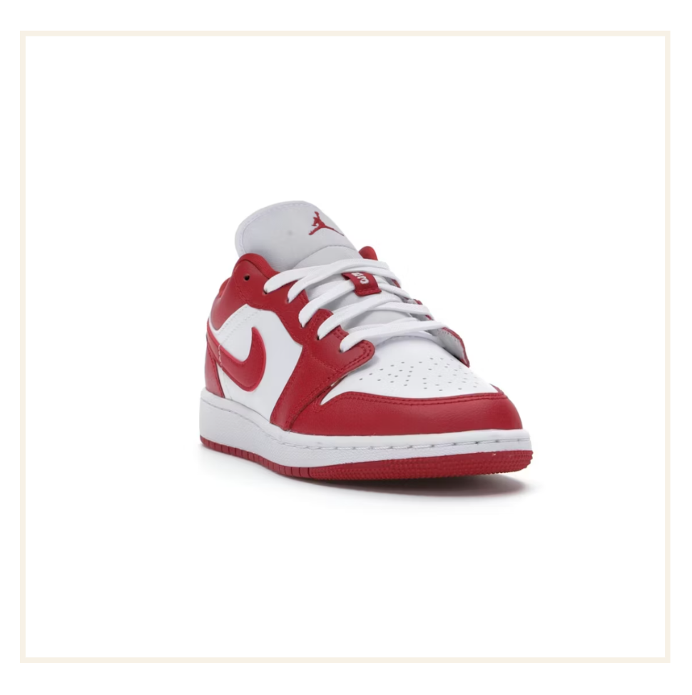 Air Jordan 1 Low Gym Red White (GS)