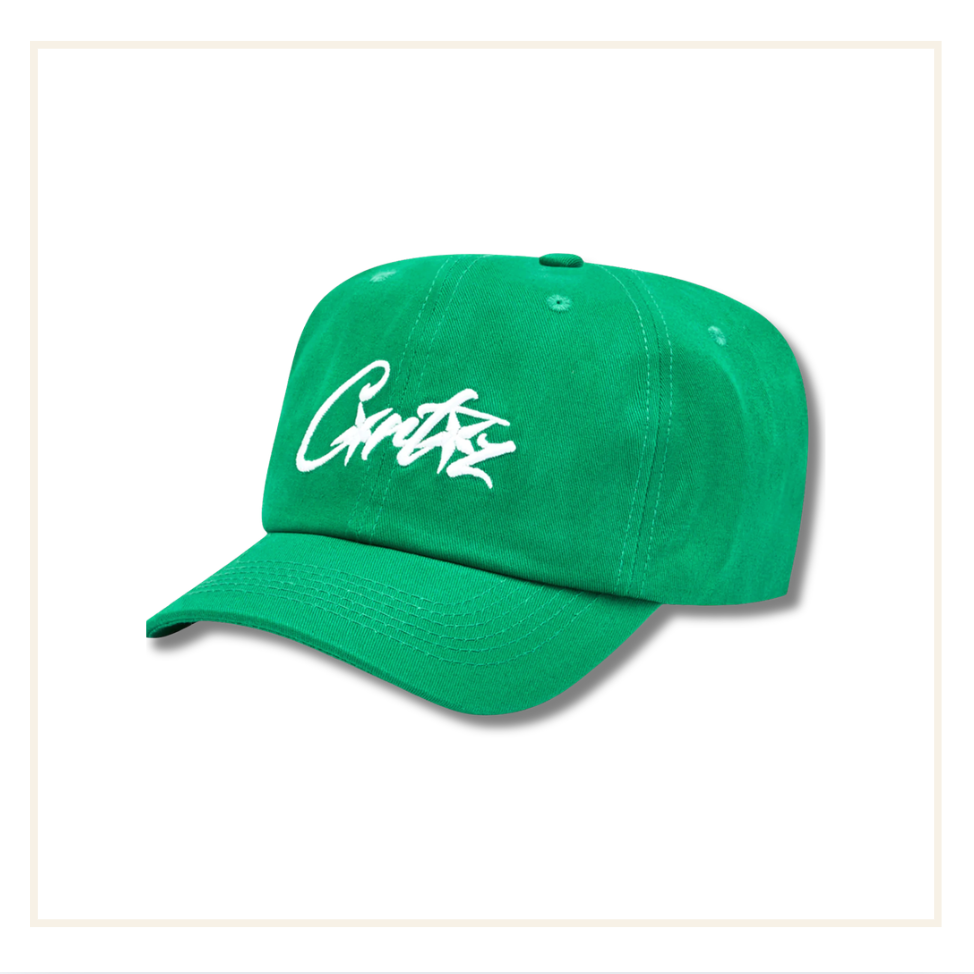 Corteiz 6-Panel Cap Green