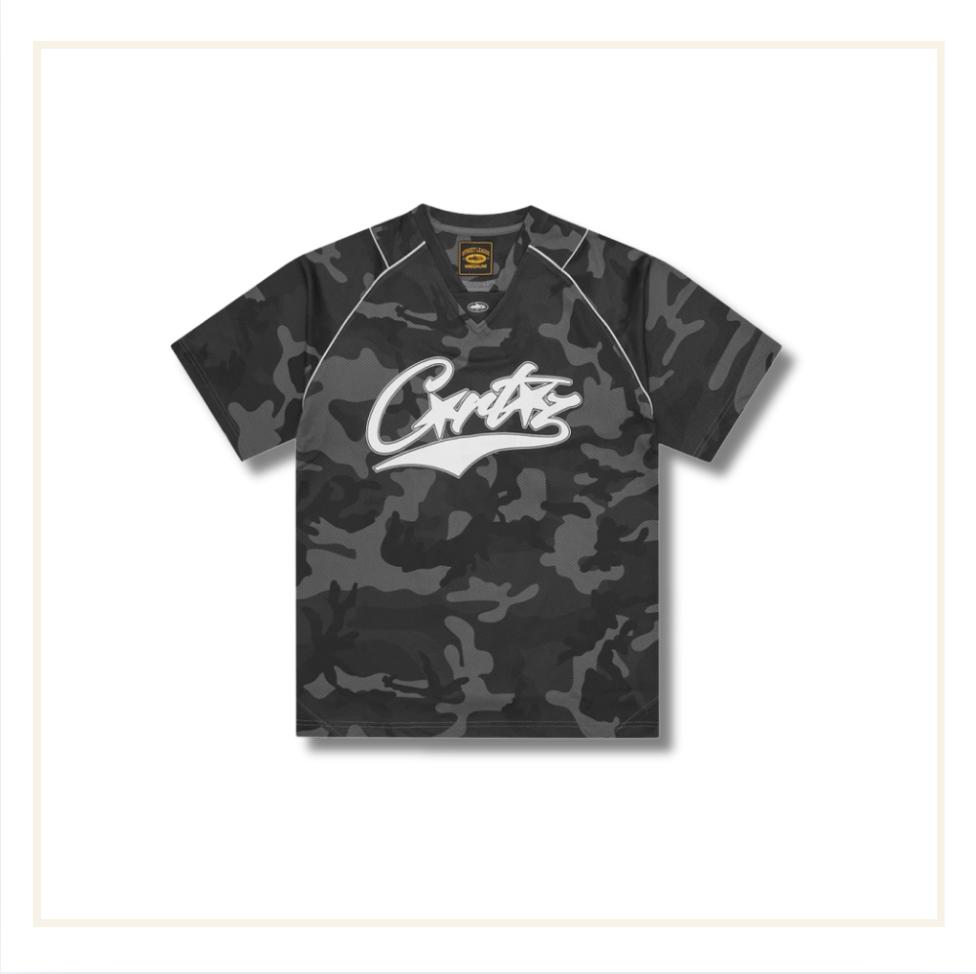 Corteiz BTR Practice Top Camo Black