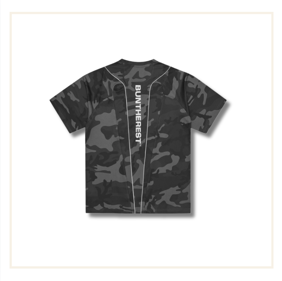 Corteiz BTR Practice Top Camo Black