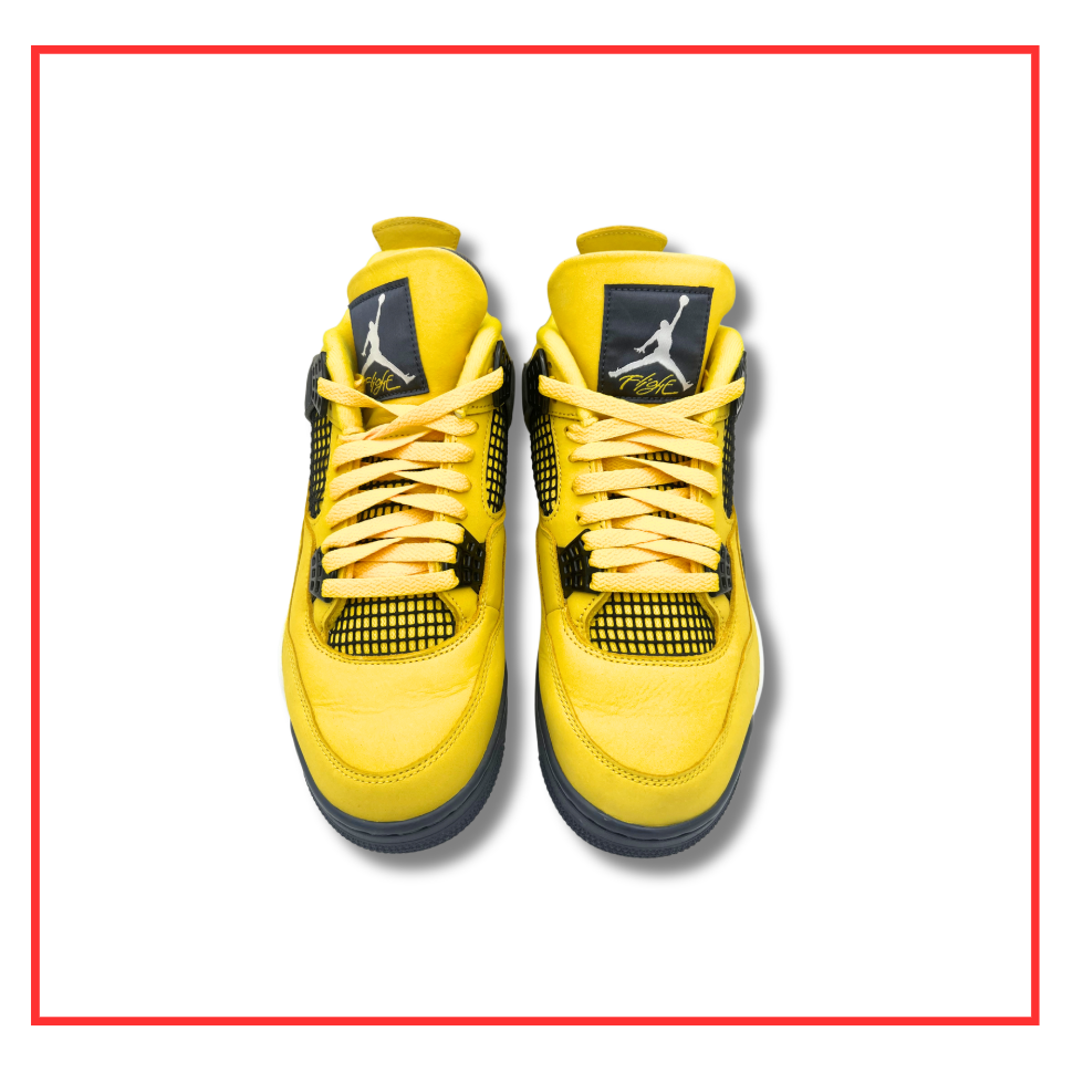 Air Jordan 4 Retro Lightning (2021) (Preloved) UK 9