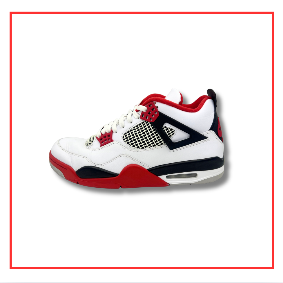 Air Jordan 4 Retro Fire Red (Preloved) UK 9