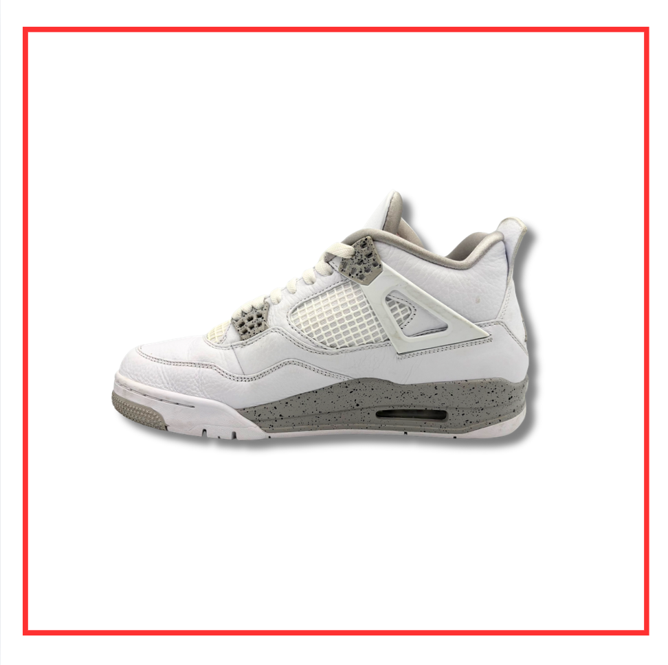 Air Jordan 4 Retro White Oreo (2021) (Preloved) UK 8