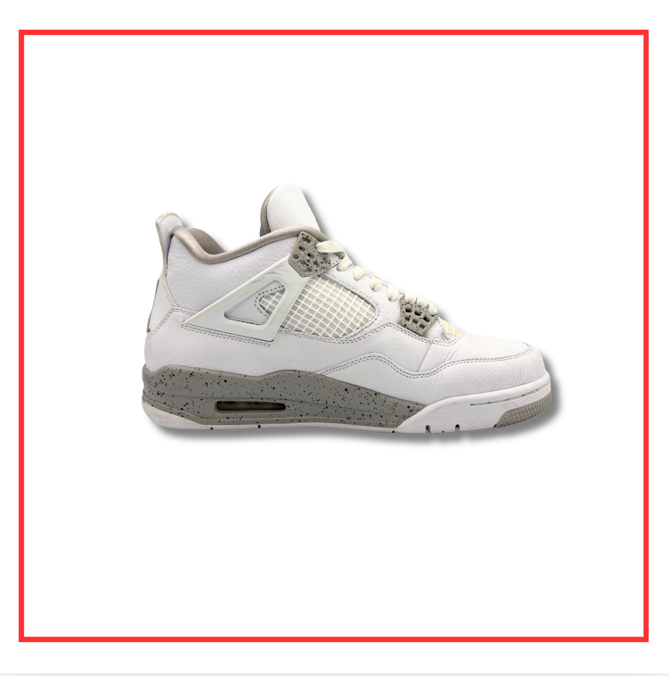 Air Jordan 4 Retro White Oreo (2021) (Preloved) UK 8
