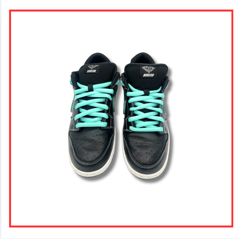 Nike SB Dunk Low Diamond Supply Co. Black Diamond (Preloved) UK 9