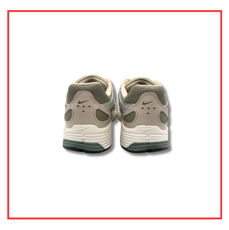 Nike P-6000 Cream Silver Clay Green (Preloved) UK 6 | EU 40