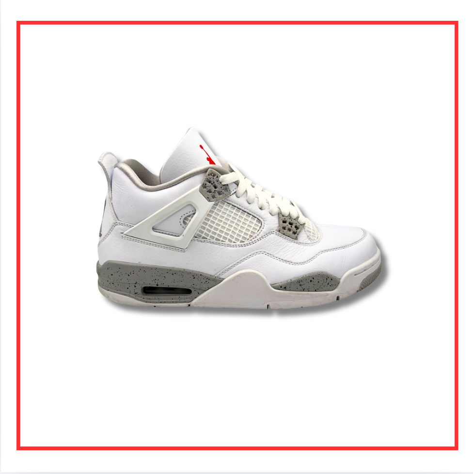 Air Jordan 4 Retro White Oreo (2021) (Preloved) UK 7.5