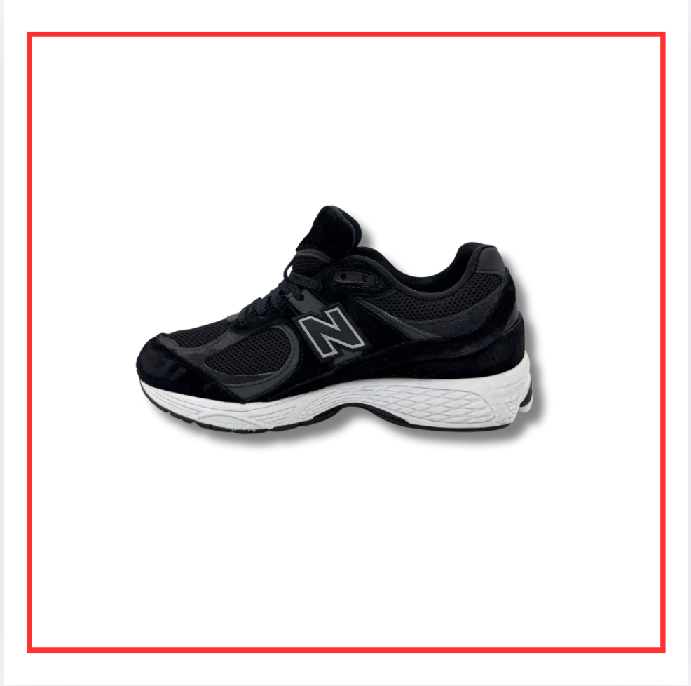 New Balance 2002R Black Gunmetal (Preloved) UK 9