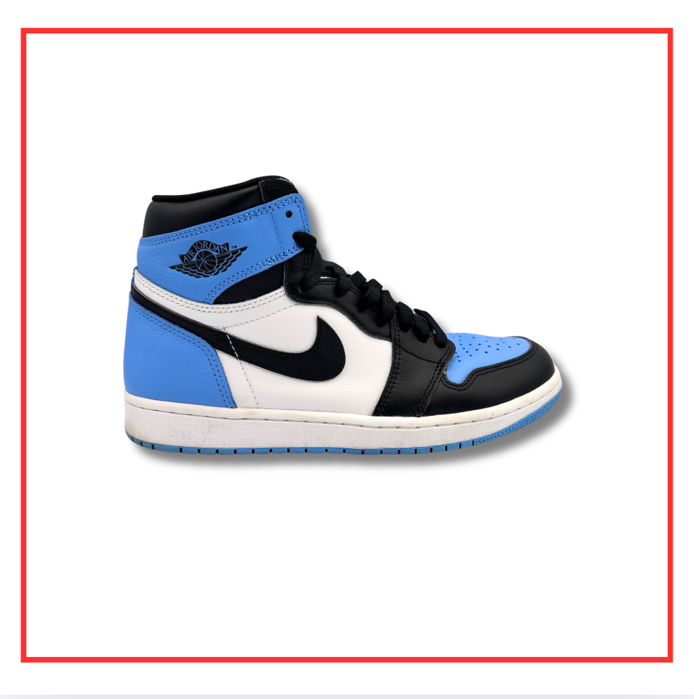 Air Jordan 1 Retro High OG UNC Toe (Preloved) UK 7.5