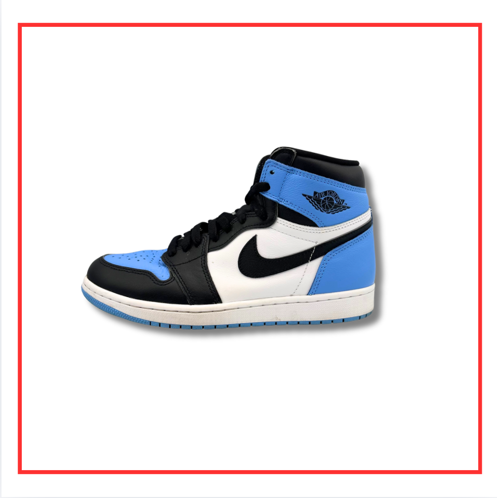 Air Jordan 1 Retro High OG UNC Toe (Preloved) UK 7.5
