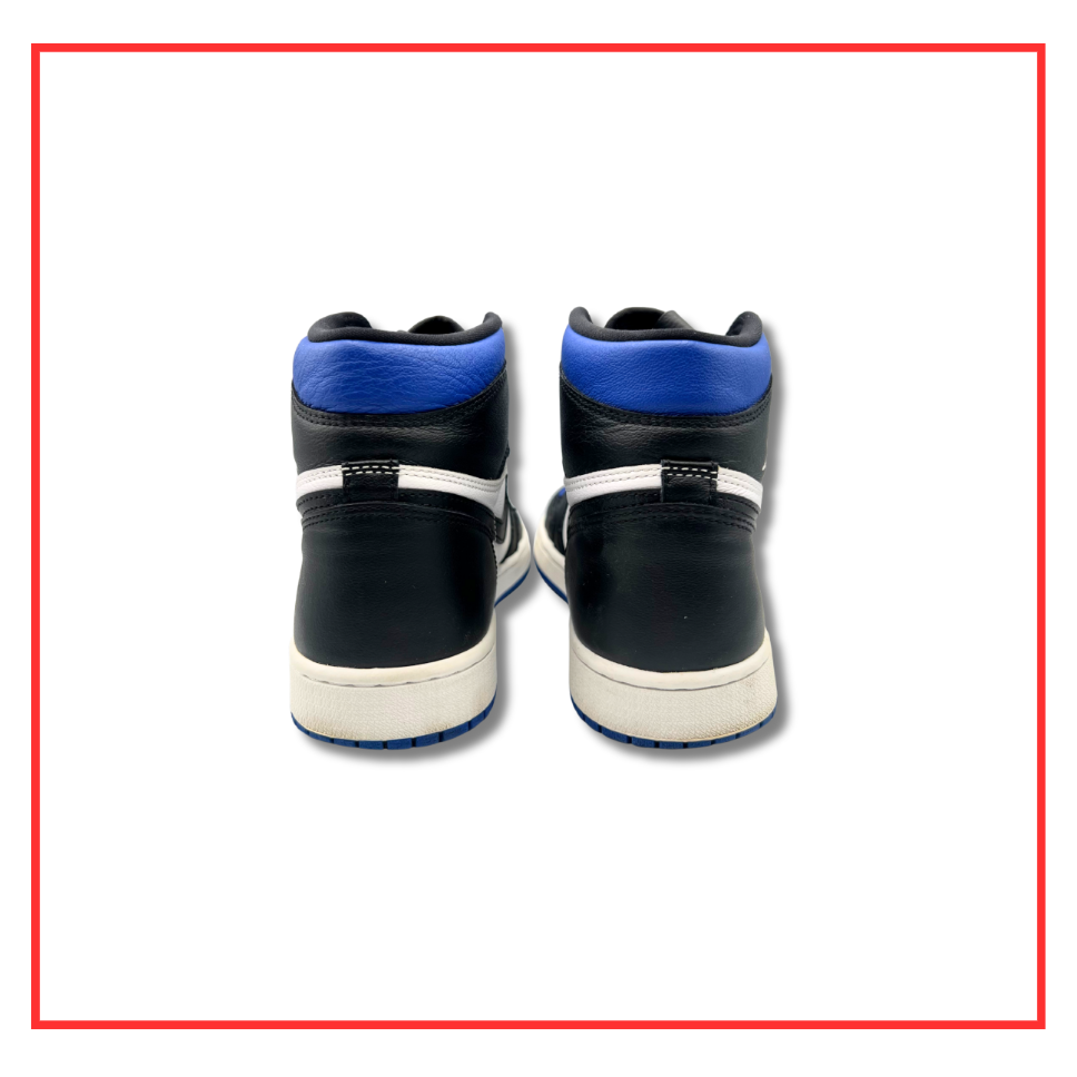 Air Jordan 1 Retro High OG Royal Toe Blue (Preloved) UK 7.5
