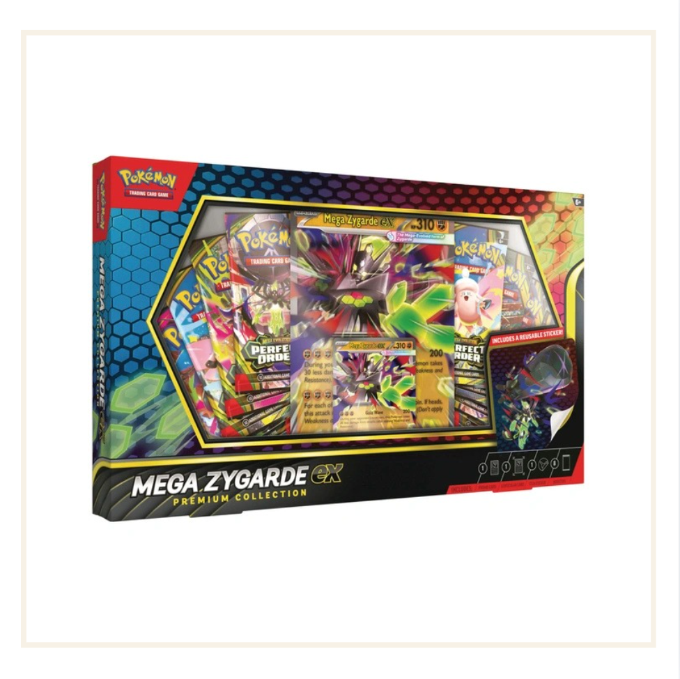 Pokémon Mega Zygarde Ex Premium Collection Box