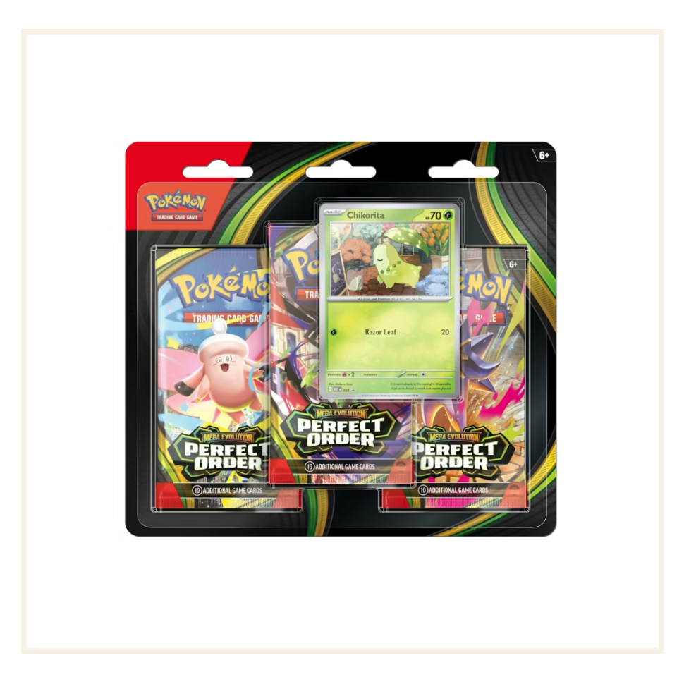 Pokèmon Mega Evolution Perfect Order Chikorita Blister Pack