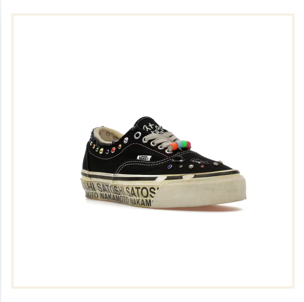 Vans OTW Era 95 Satoshi Nakamoto Round Lucky Charm