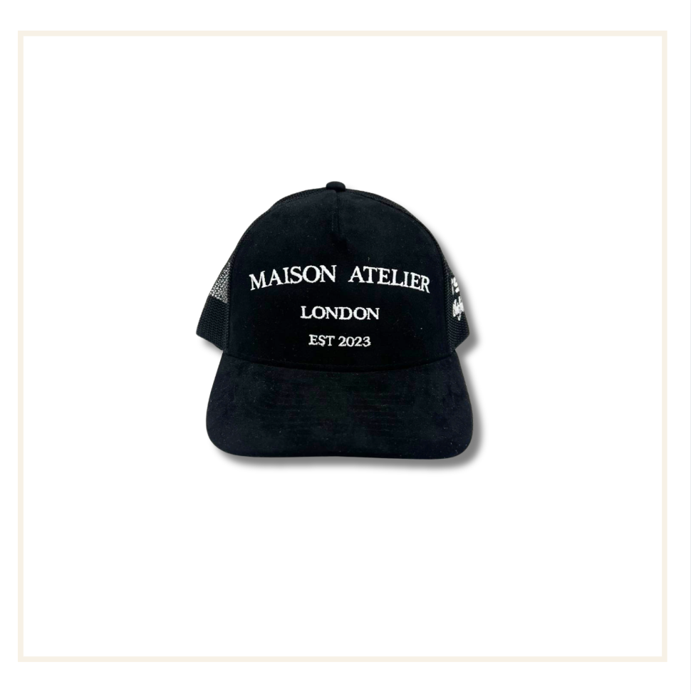 TSS Maison Atelier Trucker Cap Black