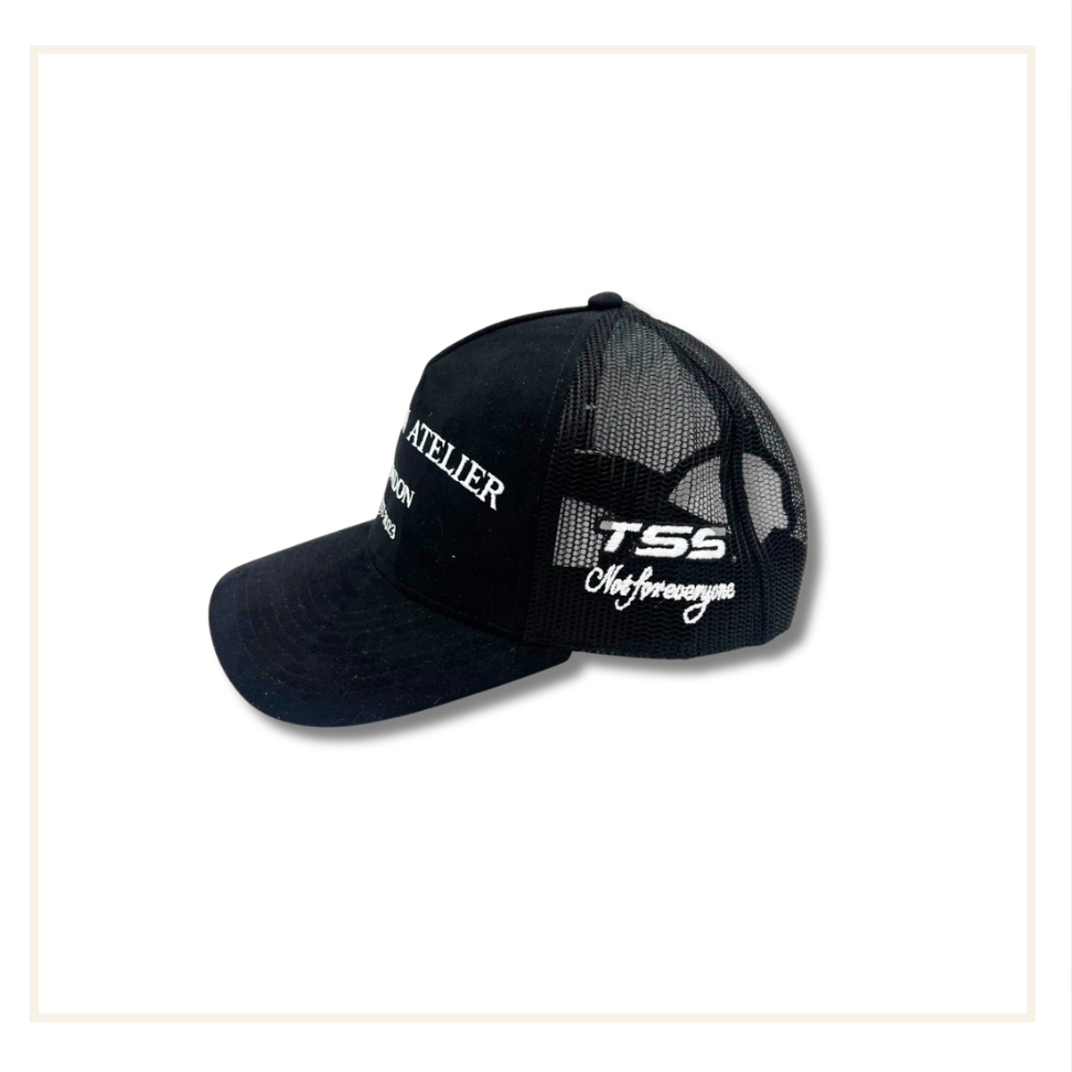 TSS Maison Atelier Trucker Cap Black