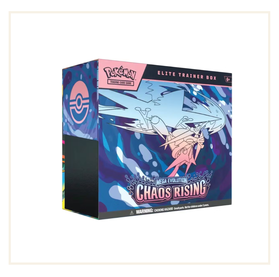 Pokémon Mega Evolution Chaos Rising Elite Trainer Box
