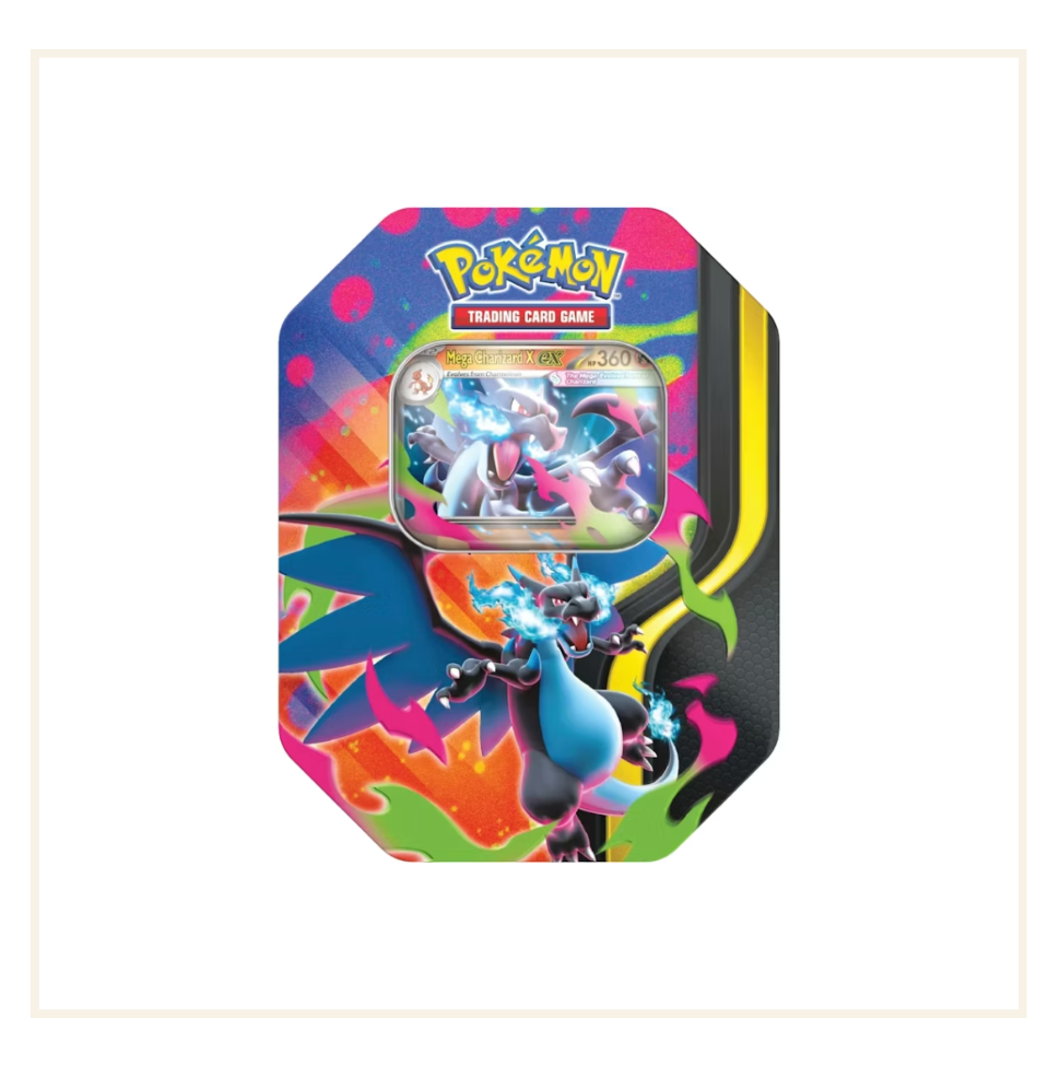 Pokémon Mega Charizard X Ex Tin