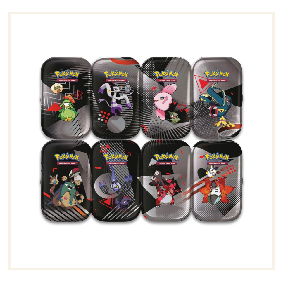 Pokémon TCG Scarlet & Violet Black Bolt & White Flare Mini Tin 2026 (Artwork May Vary)