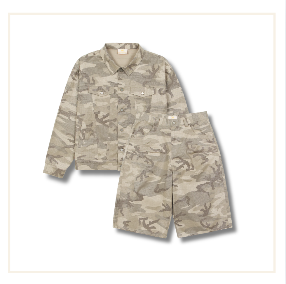 Trendt Vision Desert Reptile Jacket / Short Set