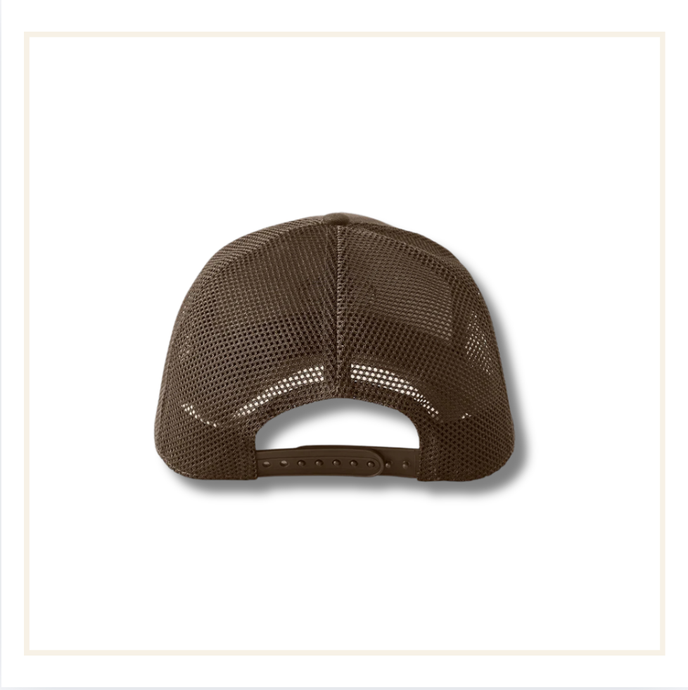 Alo District Trucker Cap Black Espresso