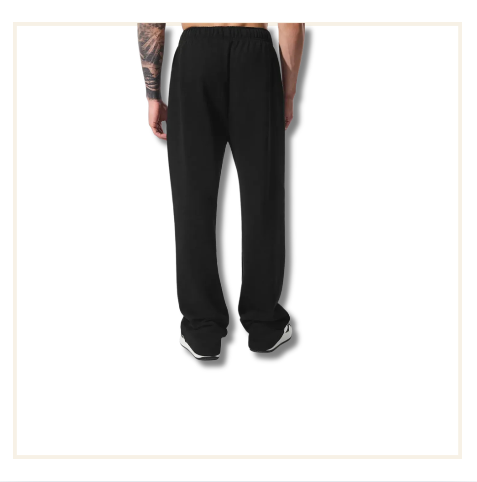 Alo Accolades Straight Leg Sweatpant Black