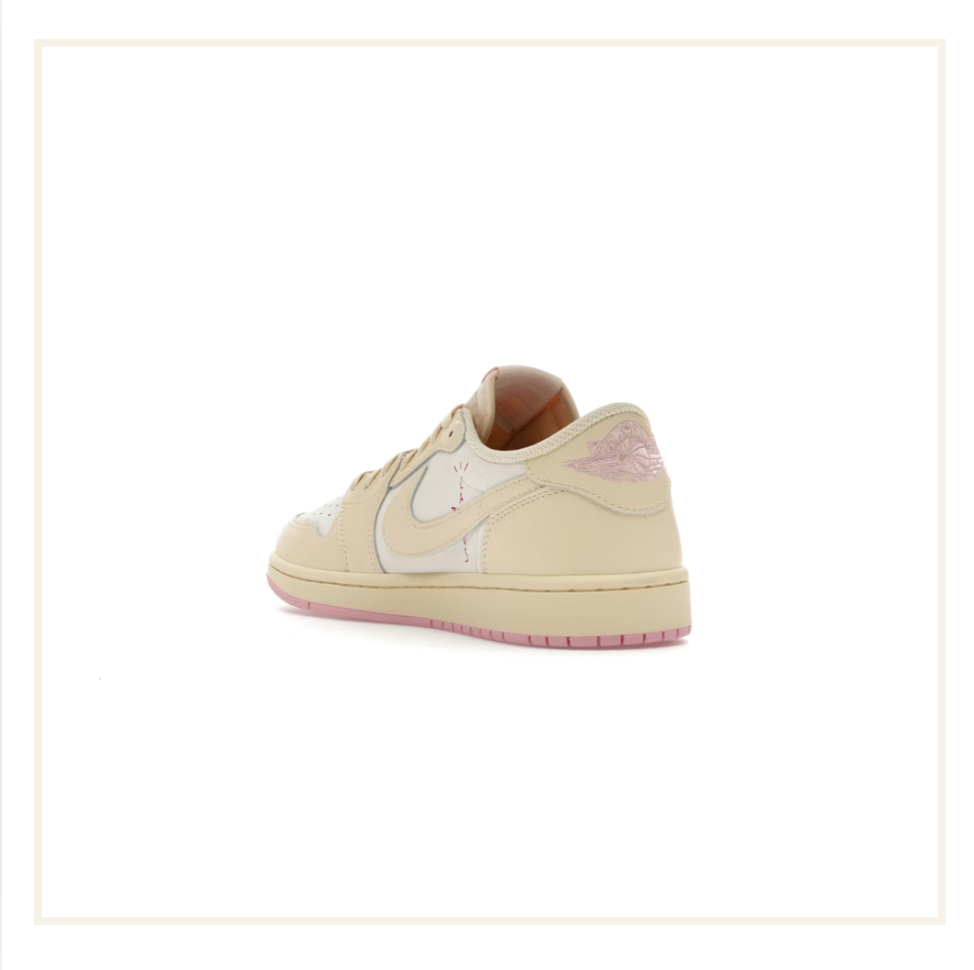 Air Jordan 1 Retro Low OG SP Travis Scott Shy Pink