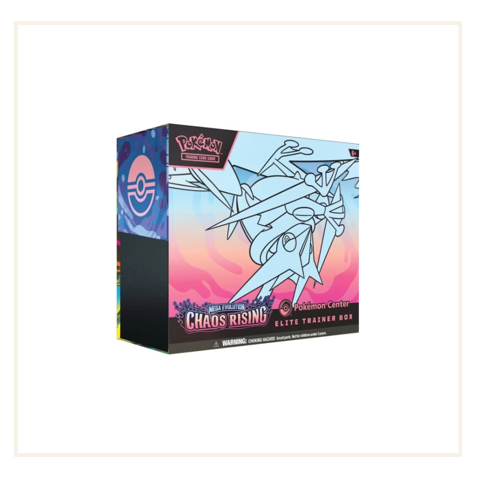 Pokémon Mega Evolution Chaos Rising Pokemon Center Elite Trainer Box