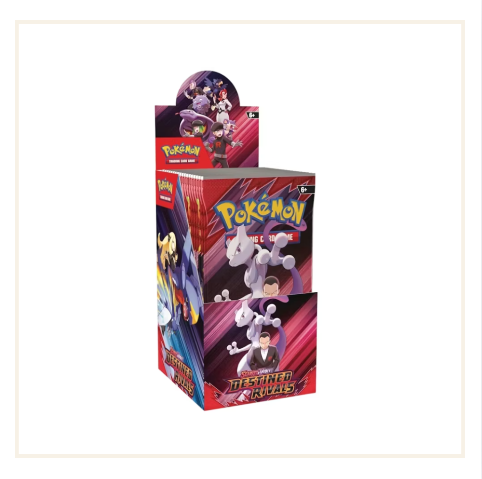 Pokémon Scarlet & Violet Destined Rivals Half Booster Box (2025)