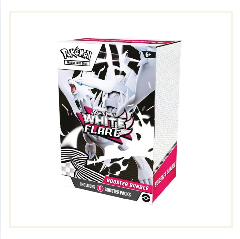 Pokémon Scarlet & Violet White Flare Booster Bundle (2025)