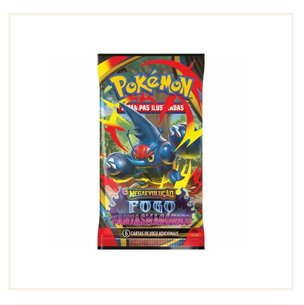 Pokémon Mega Evolution Phantasmal Flames One Pack (Brazilian Portuguese)