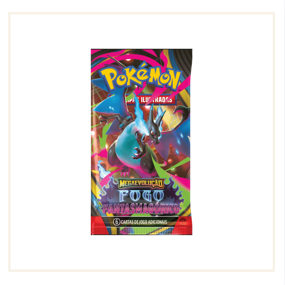 Pokémon Mega Evolution Phantasmal Flames One Pack (Brazilian Portuguese)