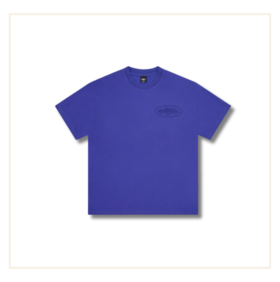 Corteiz Knockout Tee Indigo Blue