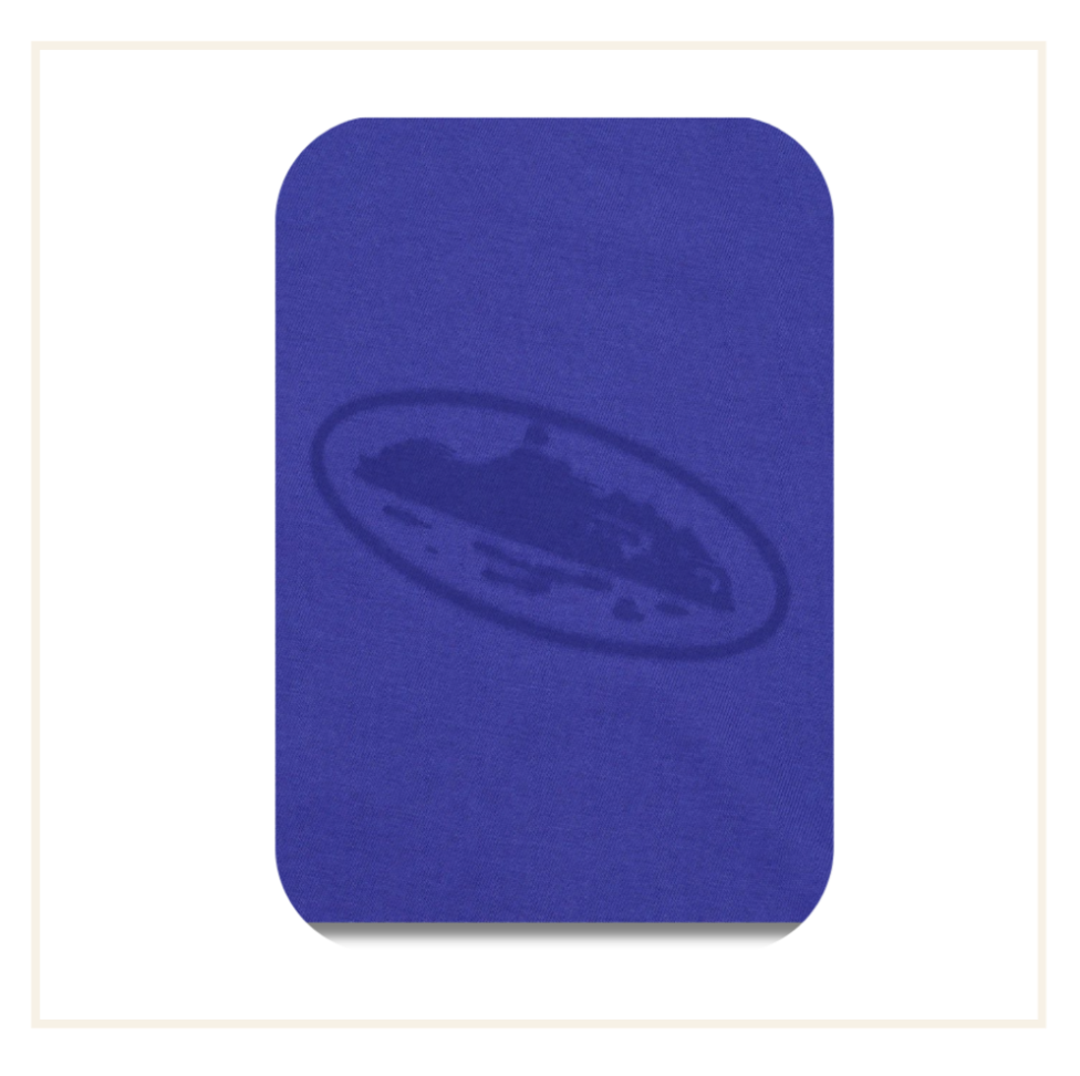 Corteiz Knockout Tee Indigo Blue
