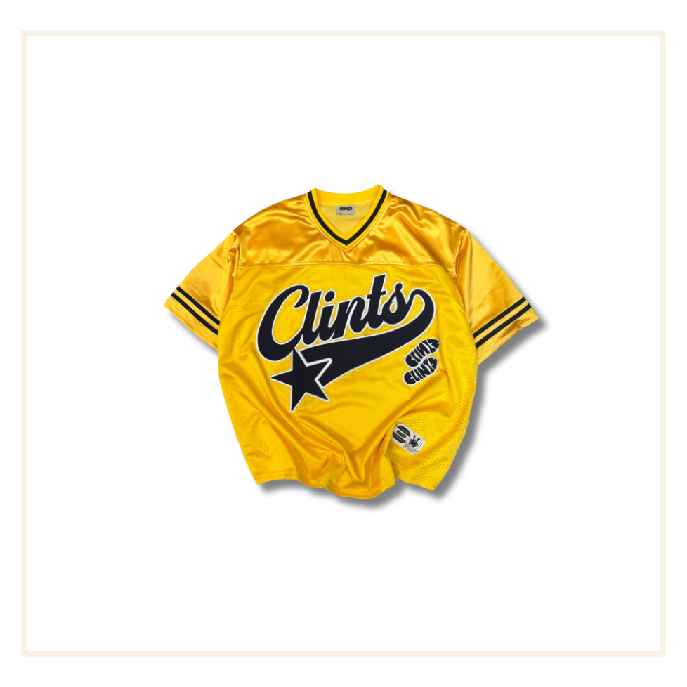 Clint’s Inc Jersey Yellow Navy