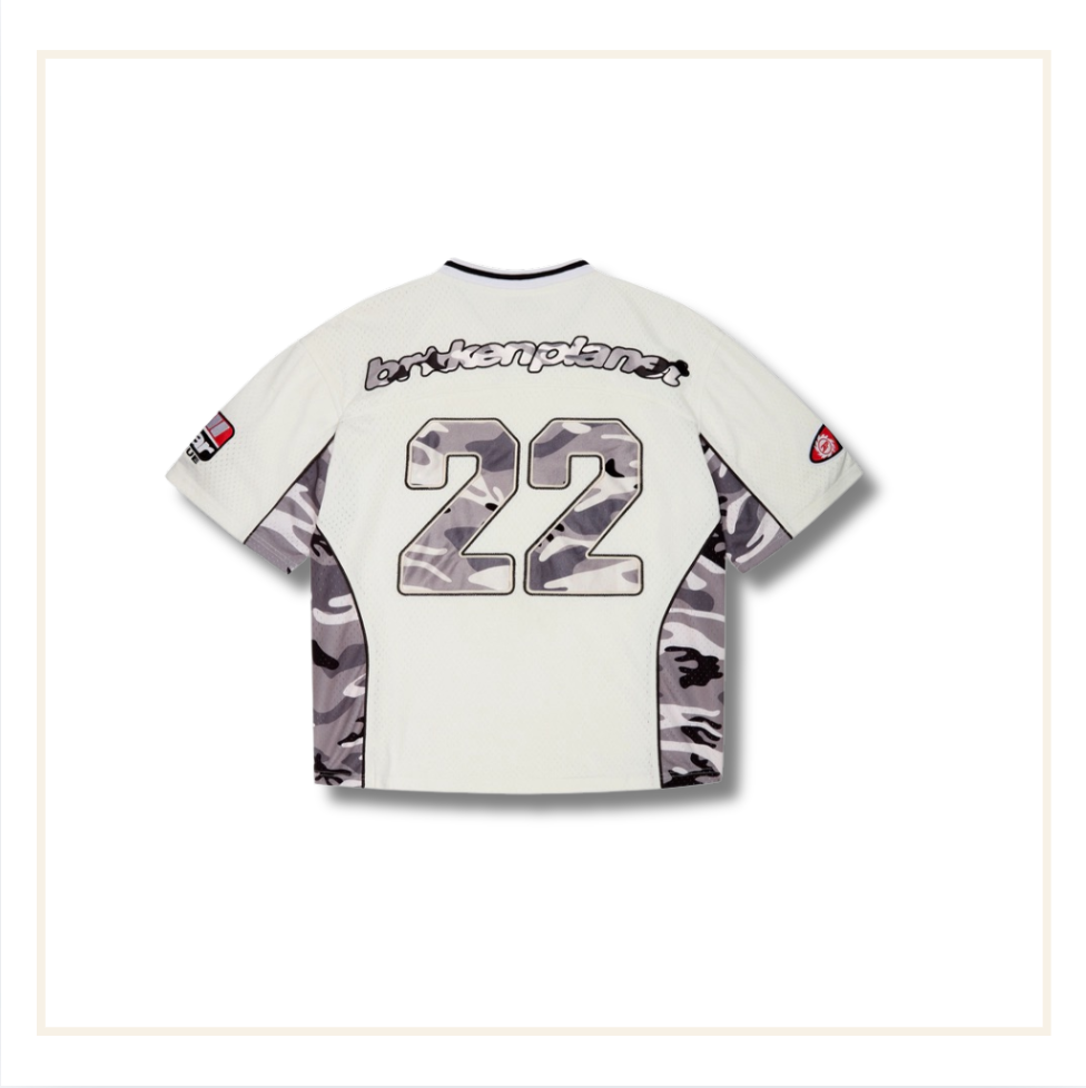 Broken Planet Star Camo Football Jersey
