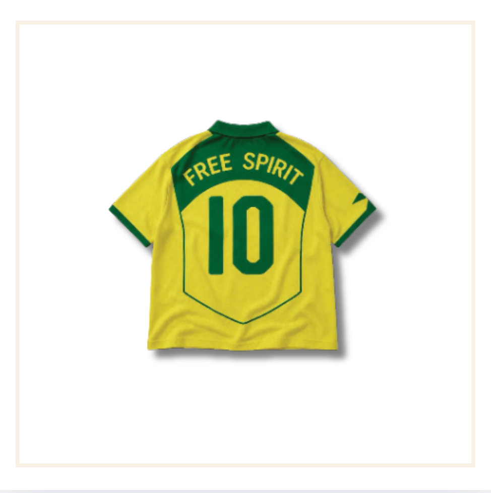 Bénir 04 Brazil Knit Jersey Yellow